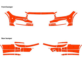 Arisco Bumpers Volvo S90 2022 - T11514 Oranje