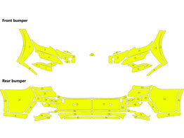 Arisco Bumpers BMW 320D 2019- Avery Prismatic T11513 Fluo Yellow 2-AVR-261