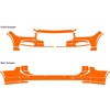 Arisco Sto stangen Volvo V90 2018- T7514 Orange  facelift front bumper  FEDPOL