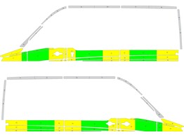 Outline Volkswagen Tiguan Allspace - Avery ECE104 White