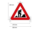 Self-adhesive Traffix Sign A31 Class III 300 mm