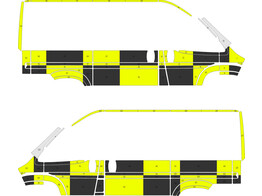 Striping Fiat Ducato/Peugeot Boxer/Citroen Jumper L1H2 Traffic Officer 2 schuifdeuren