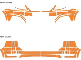 Arisco Bumpers Seat Alhambra 2010-2020 Avery Prismatic T7514 Orange