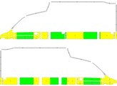 Striping VW T5 Box Body Half BB RK Kuurne 1-UBF-348