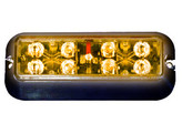 LEDX Amber - Single calendar lamp in black housing - 12VDC