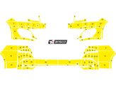 Arisco Bumpers Peugeot 308 SW GT Line 2014-2021 Avery Prismatic T7513 Yellow FPS   RPS