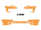 Arisco Pare-chocs Skoda Octavia Combi 2017-2020 Avery Prismatic T7514 Orange