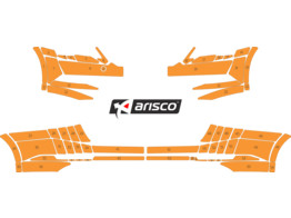 Arisco Pare-chocs  koda Superb Combi 2015- Avery Prismatic T7514 Orange