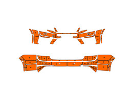 Arisco Bumpers Skoda Octavia Hatchback RS 2017-2020 Avery Prismatic T7514 Orange