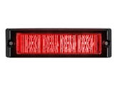 XT4 Red/Red - 2-in-1 calendar lamp in black housing - 12/24VDC