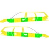 Striping Peugeot 308 SW 2020 - Half Battenburg Vert/Jaune/Blanc  gauche   droite 